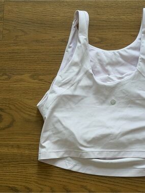 Lululemon high neck light pink athletic top